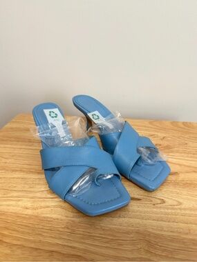 Zara Blue Heels 40